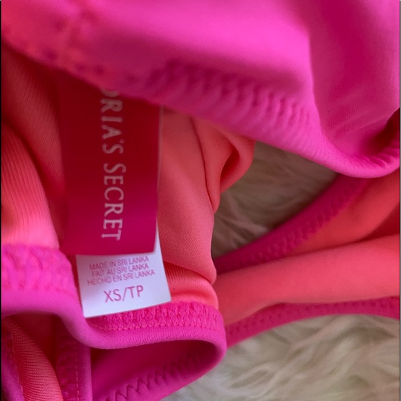 Pink Victoria Secret push up itsy cheeky bikini - Picture 5 of 7